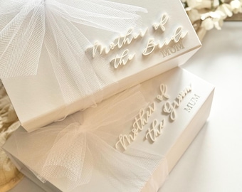 Personalised Mother of the Bride Gift Box, Personalised Mother of the Groom Gift Box