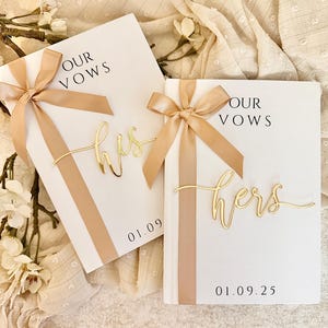 Hochzeit Gelübde Notizbuch, Hochzeit Gelübde, Verlobungsgeschenk, personalisiertes Gelübde Notizbuch, A5 Notizbuch