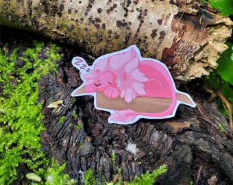 Sticker Steven Universe - Lion in the Box