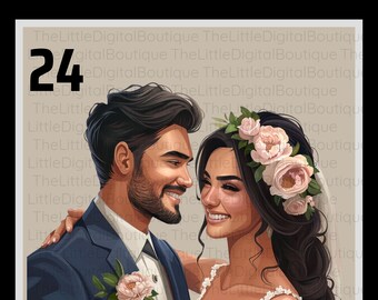 Loteria Design:  Los Novios (T)
