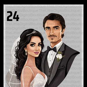 Loteria Design:  Los Novios (A)