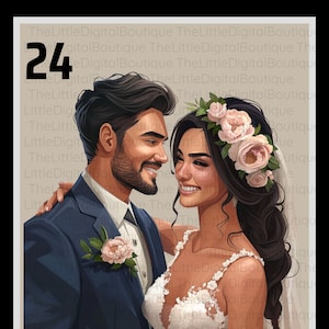 Loteria Design:  Los Novios (T)