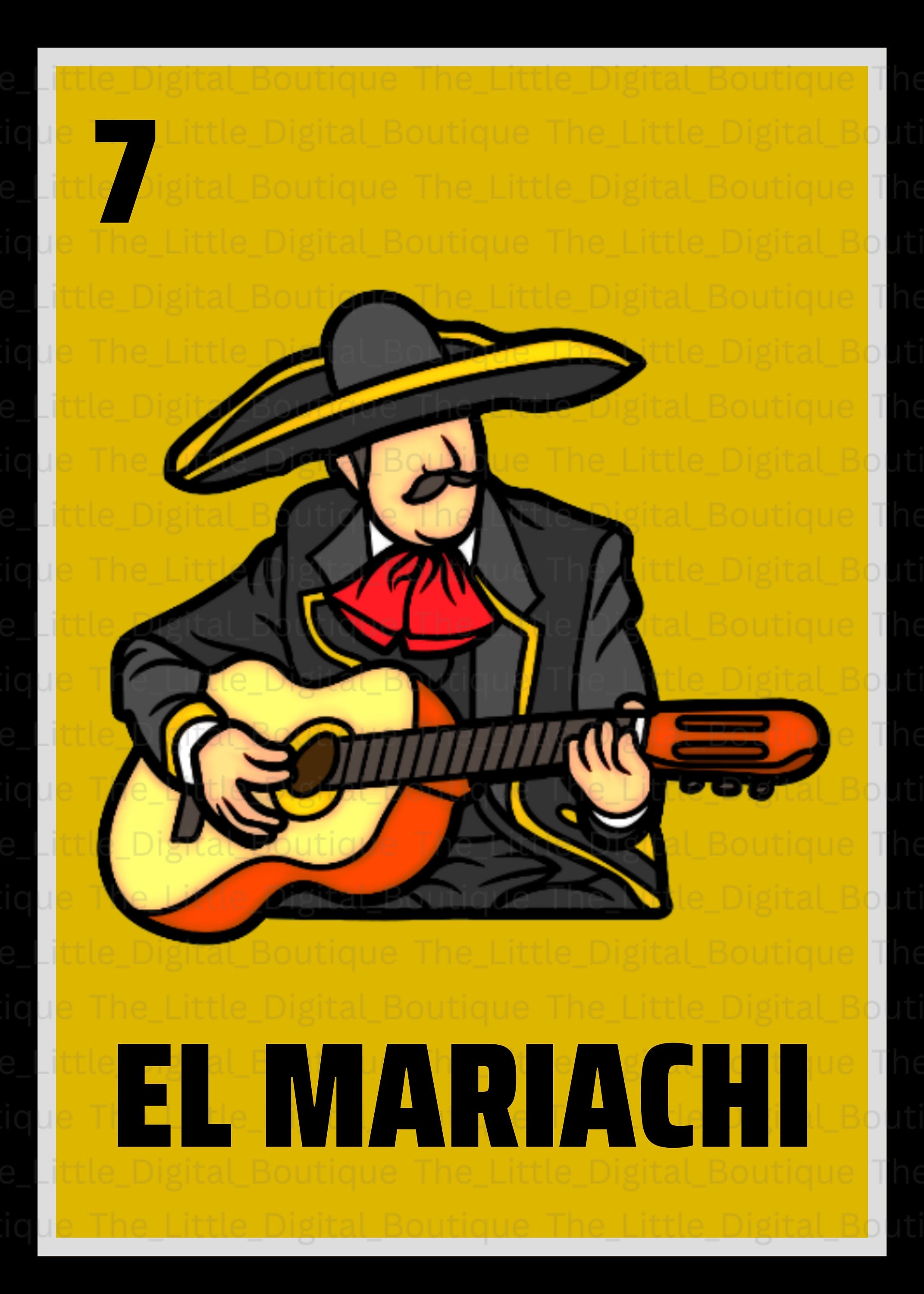 The guitar in the wood of El Mariachi (Antonio Banderas) in
