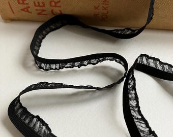 Chiffon edge knicker elastic. Choice of colours. Bra and lingerie elastic.
