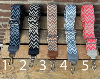 Bag strap bags wide strap shoulder strap fabric bag strap retro