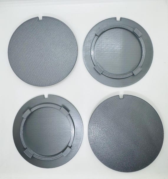 Renault 21 Wheel Center Caps | Classic Replacement Part 3D Printed