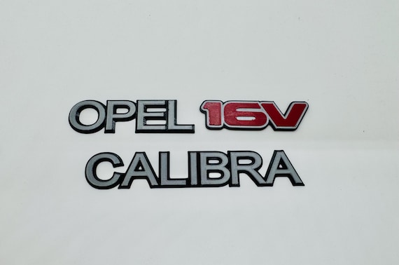 Opel Calibra 16V emblems
