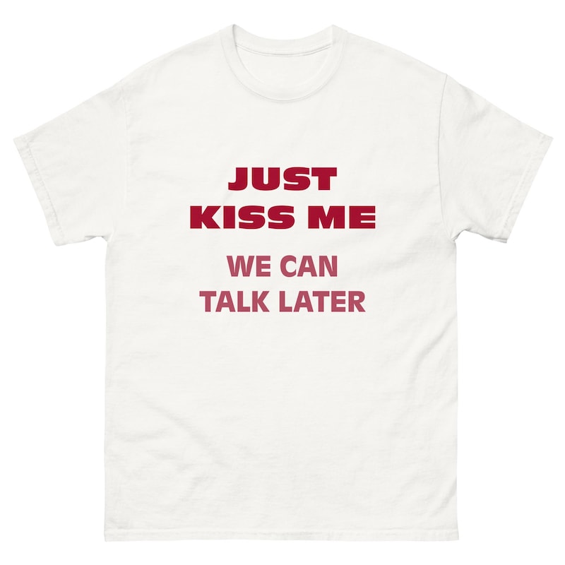 Kiss Tshirt for Boyfriend Etsy