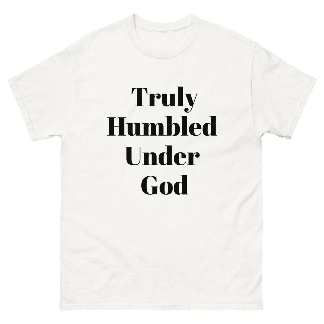 Young Thug Truly Humbled Under God Funny Tshirt Thug Lawyer Etsy