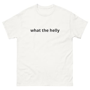 what the helly funny Halle berry song TikTok slogan pop culture brainrot song trend Unisex classic tee