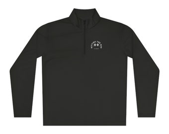Quarter zip pullover. Men's & Women's athletic Wear. Gym/Casual Wear