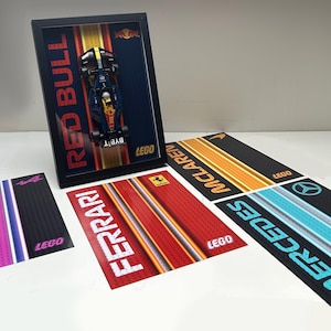 DESCARGAR - Megapack A4 - Todos los 10 fondos de equipo para el marco de Speed Champions F1