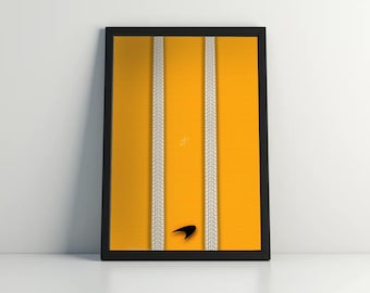 PRINTED - A1 Background for McLaren P1 42172 (Technic Supercars 1:8) frame.
