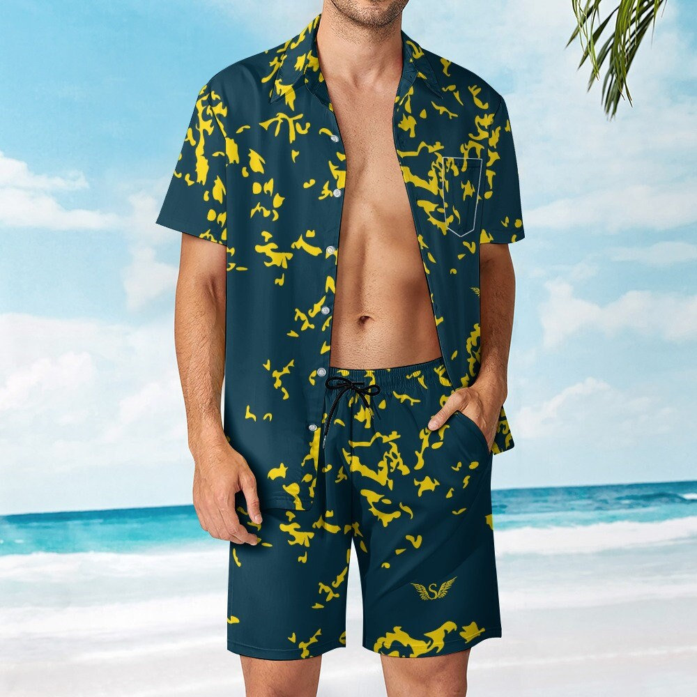 Hawaiian short suit deals