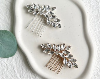Bridal hair accessories, hair comb, silver or gold, sparkling rhinestones, bridal jewelry, bridal hair accessories, high quality, wedding jewelry, women