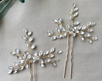 Accessoires pour cheveux de mariée, or, pince à cheveux, strass, épingle à cheveux, bijoux de mariage, bijoux de cheveux de mariée de haute qualité, pince à cheveux, peigne à cheveux, bijoux de mariée