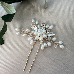 Bridal hair accessories hair comb hair clip bridal jewelry wedding jewelry bridal hairstyle bridesmaid jeweler wire wedding image 5