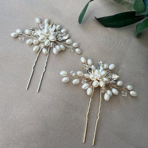 Bridal hair accessories hair comb hair clip bridal jewelry wedding jewelry bridal hairstyle bridesmaid jeweler wire wedding image 7