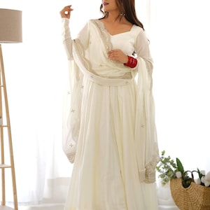 Pakistani Designer Georgette fully embroidered Sequence Work Readymade Sharara Palazzo Stitched Wedding Wear Suits