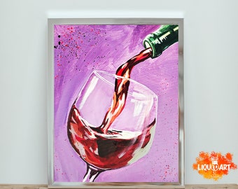 Pour me a Glass! Downloadable Art Print