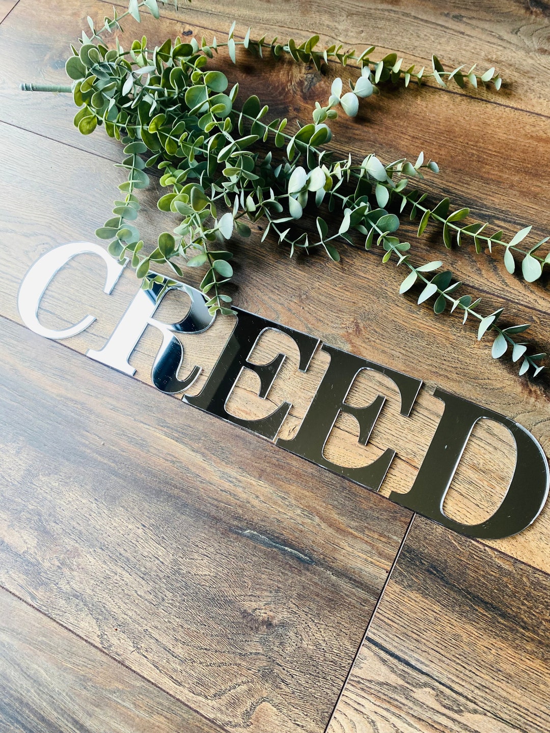 Custom Cut Mirror Acrylic Letters Mirror Acrylic Signs Etsy UK