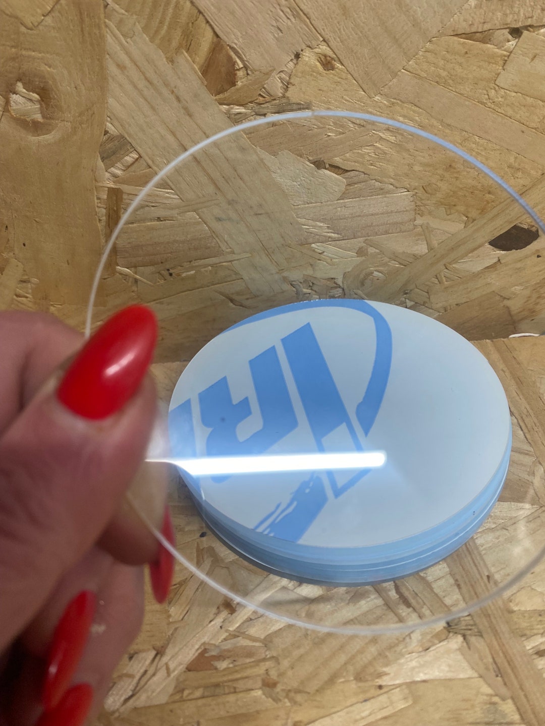 Blank Acrylic Circle Clear Acrylic Discs Craft Supplies 3mm Thick Etsy UK