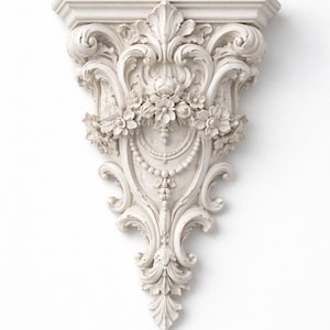 Decorative Roof Capital in Plastic Material – Classic Corinthian Style
