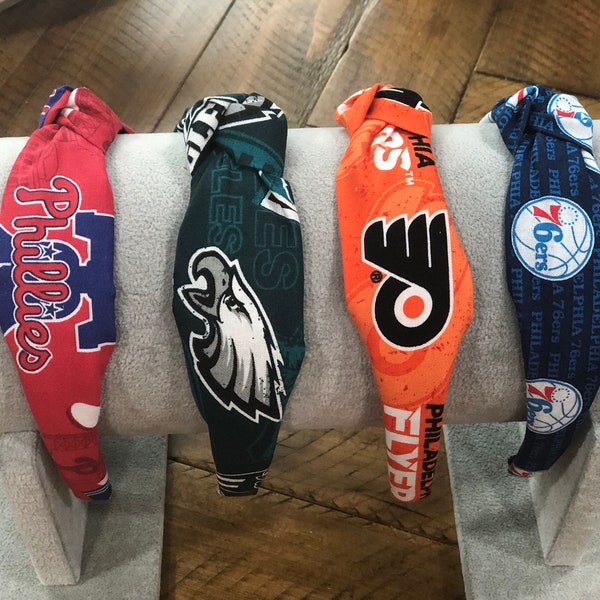 Philadelphia Sports, Philadelphia Phillies,  76ers,  Flyers, Headbands, Philly Sports, Phillies Accessories, Flyers headband, 76ers headband