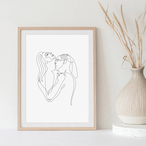Intercause Drawing Intercourse Art - Etsy