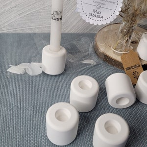 Candle holder for tree candles, birthday candles