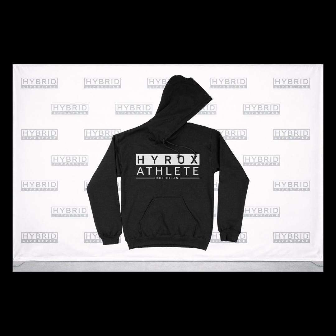 HYROX ATHLETE Hoodie: Unisex Fitness Sweatshirt - Etsy