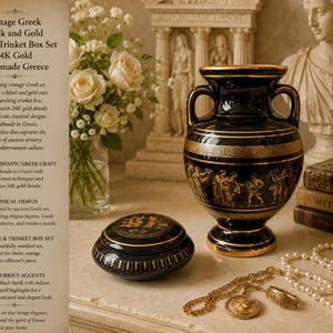 Greek 24k Vase - Etsy