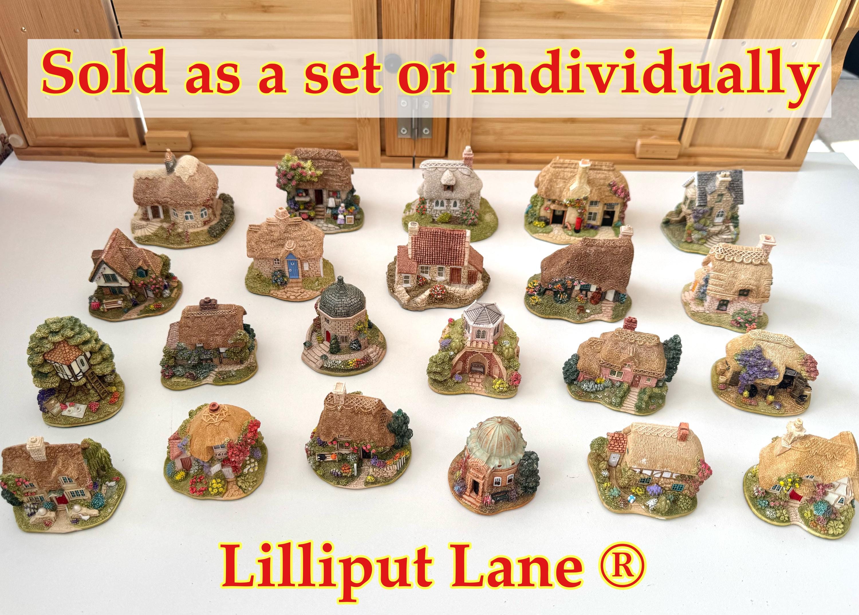 世界限定2500個　Lilliput Lane　VICTORIANA Six Lilliput Lane models from the 'Britain's Heritage' collection