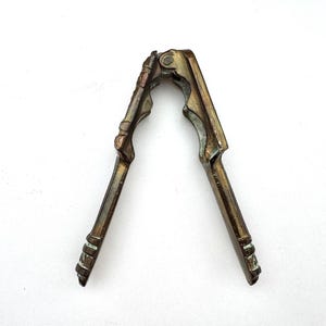 Vintage Shakespeare Figural Nutcracker Solid Brass Decorative Collector Piece