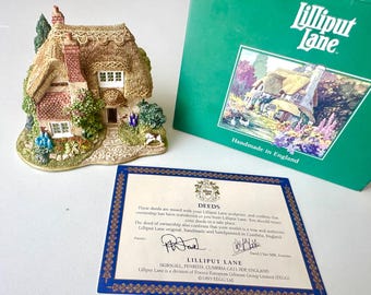 専用❗️リリパットレーン249☆Bridge House(Anbleside) Lilliput Lane Miniature Bridge House, Ambleside England