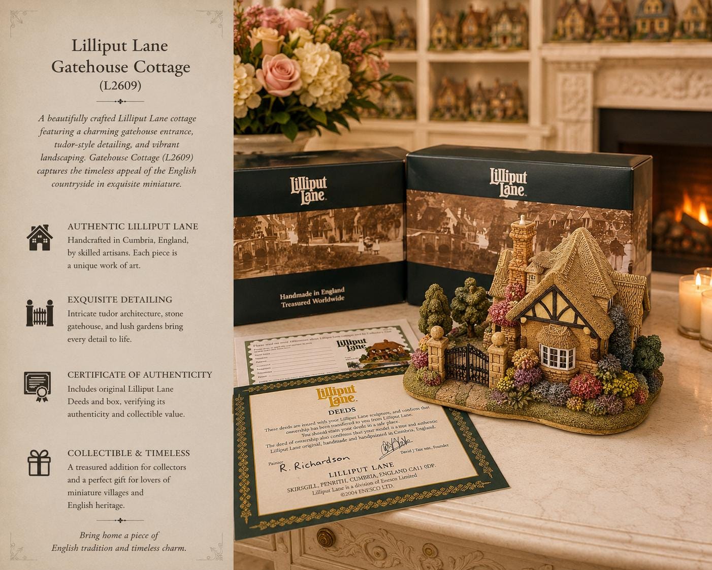 Lilliput Lane Cottage - Etsy