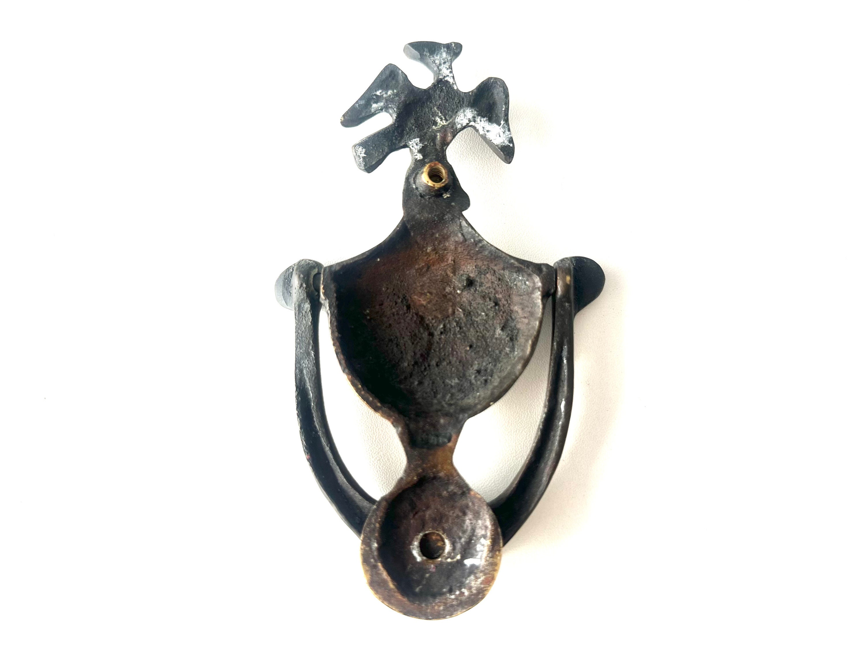 aubaho Heurtoir Aigle Fer Style Antique 19cm