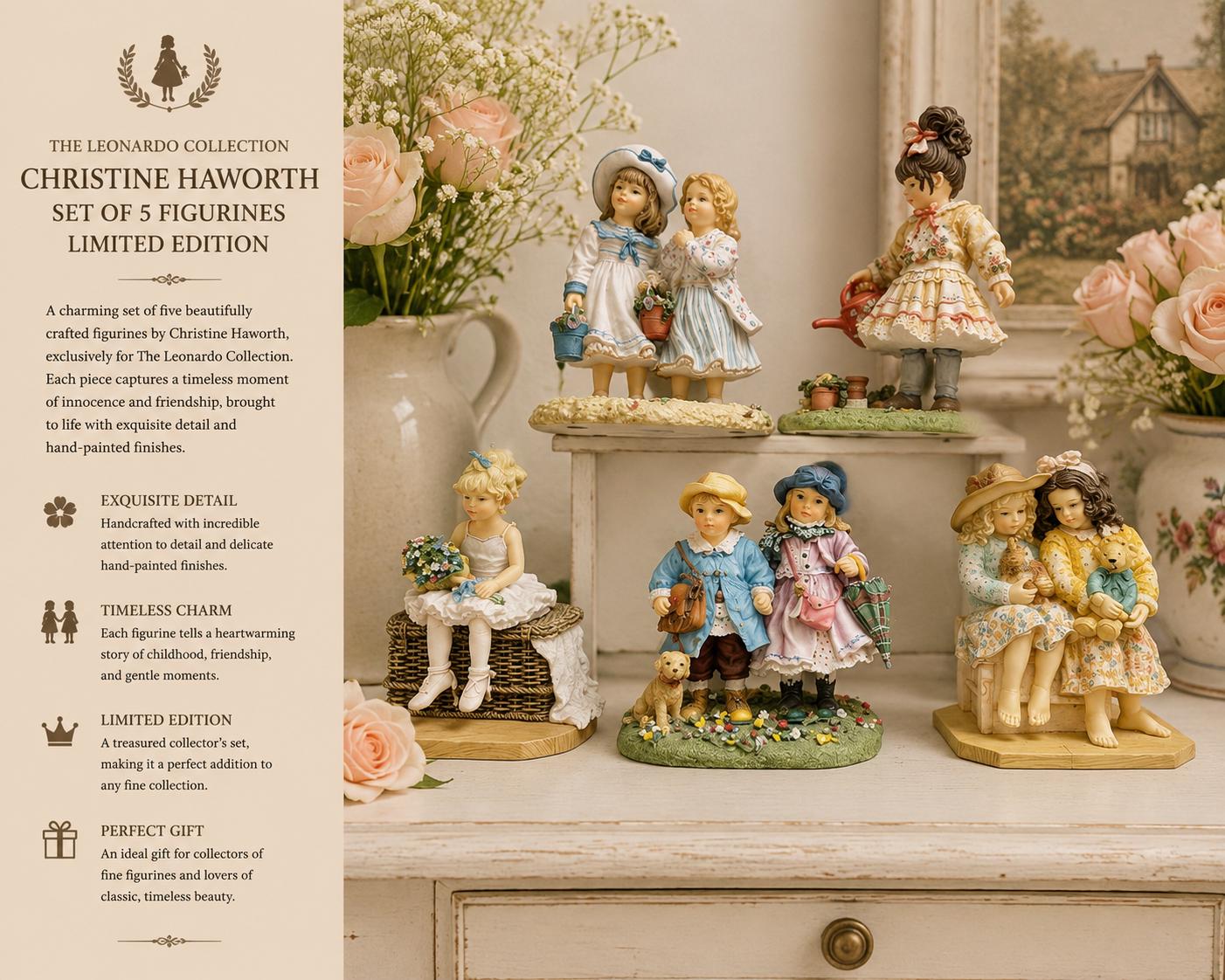 レオナルド　コレクション Leonardo collection porcelain figurines - Etsy 日本