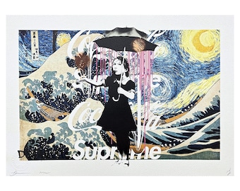 DEATH NYC - バンクシー - ノラ - 署名入り、証明書、限定版、日付入り