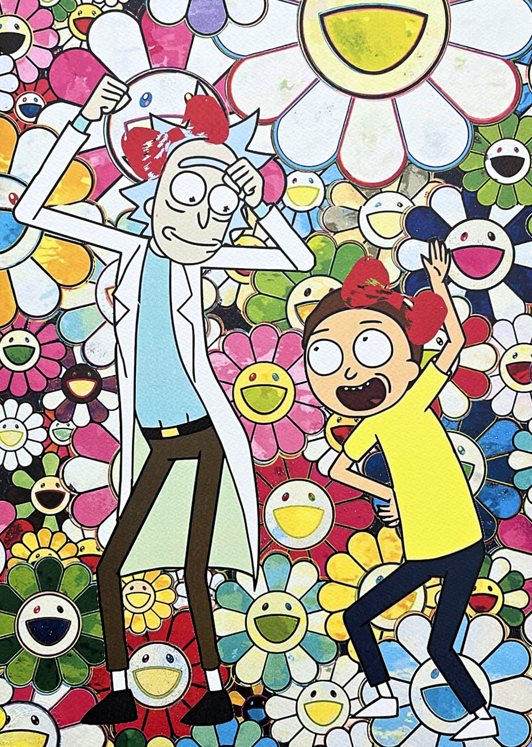DEATH NYC 世界限定100枚 Rick and Morty エルメス DEATH NYC - Rick and Morty - Signed, Certificate, Numbered