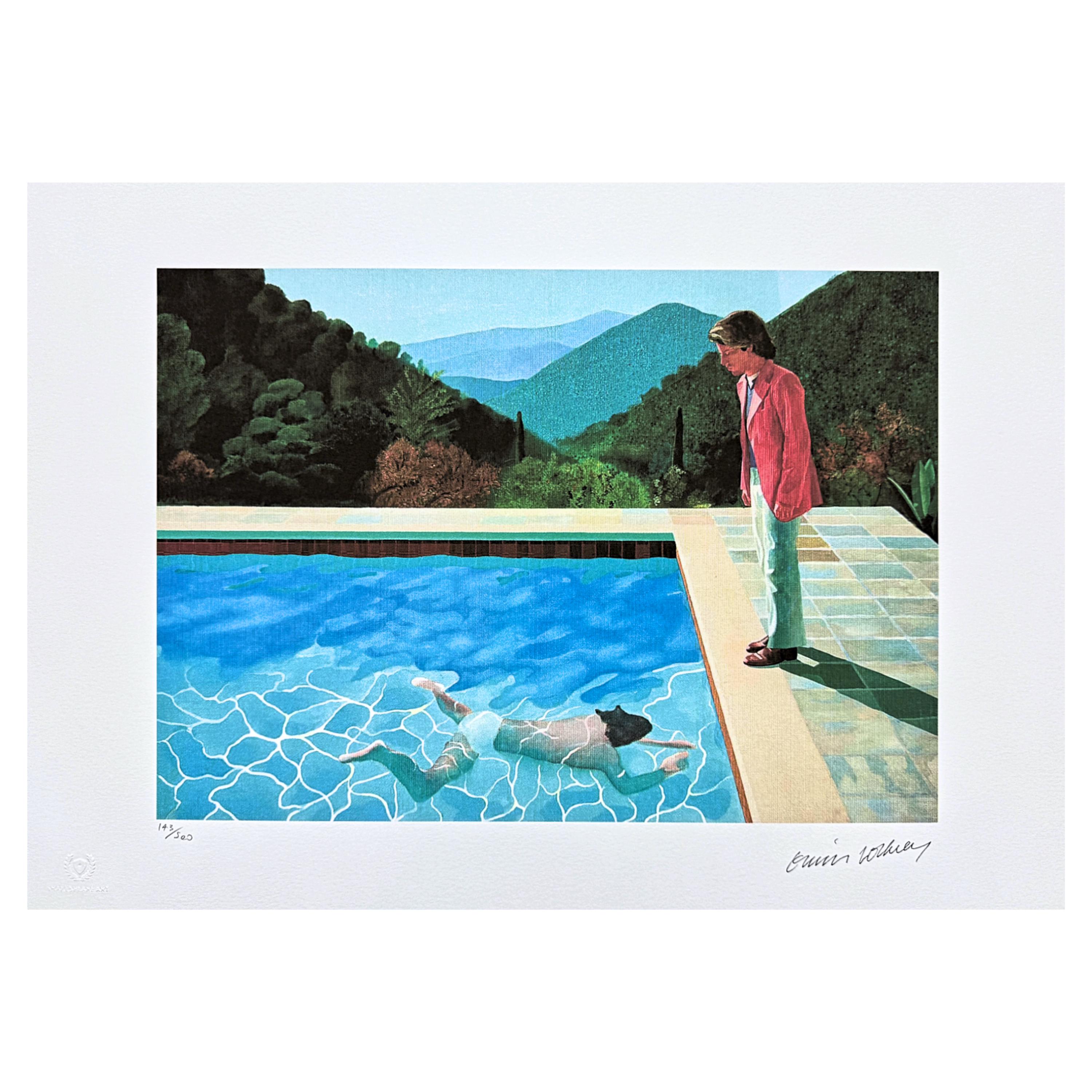 David hockney pool - Etsy 日本
