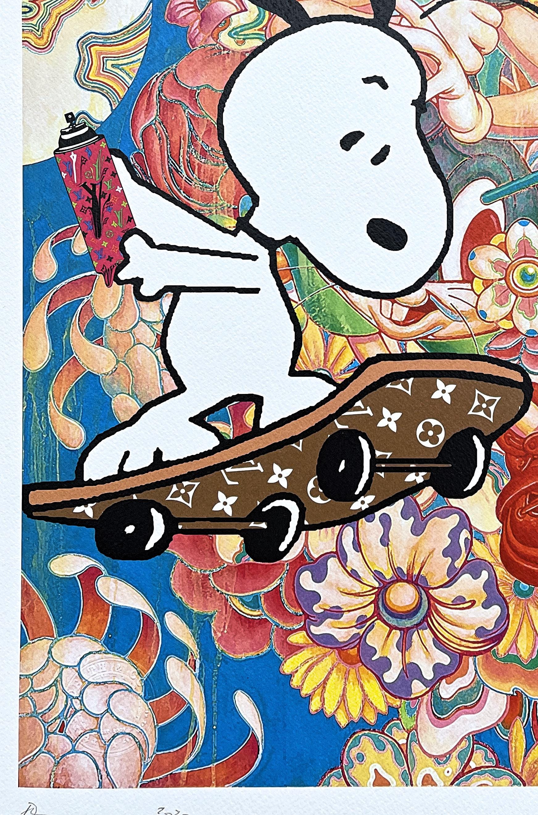 DEATH NYC -snoopy - Signed, Certificate (coa), Numbered - Limited