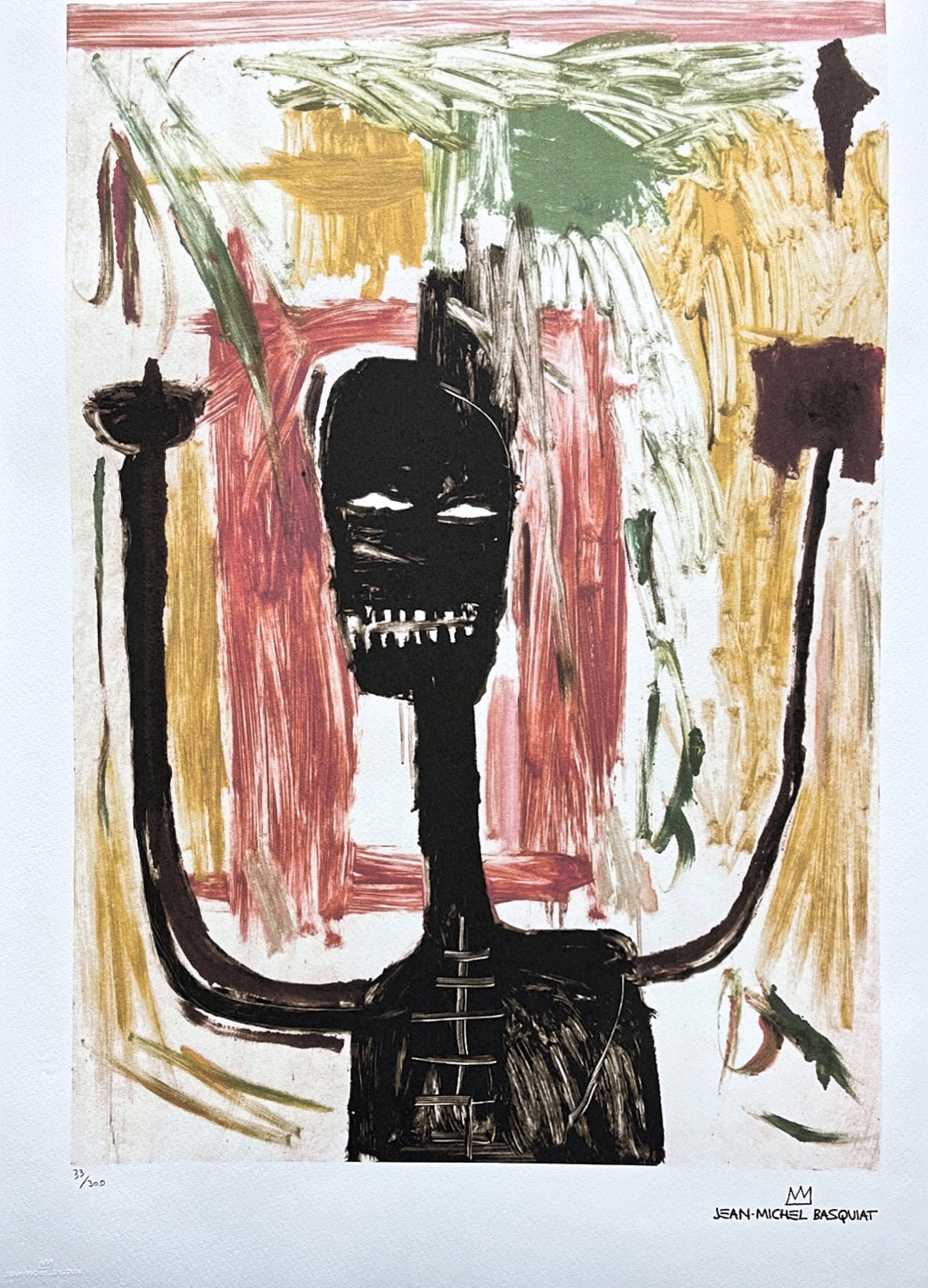 JEANMICHEL BASQUIAT Signed Certificate coa Limited Etsy