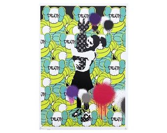 DEATH NYC - Snoopy + Charlie - Signed, Certificate, Numbered