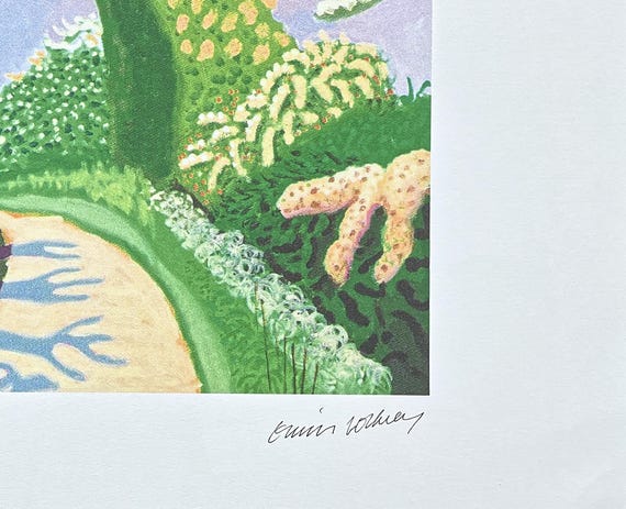 DAVID HOCKNEY - Hawthorn Blossom - Signed, Numbered Edition 35/500
