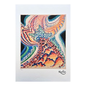FRANTIŠEK KUPKA (after) - Etude Pour - signed, numbered edition 92/350, 50 x 70 cm #frankkupka #kupka #artwall #artprint #abstract #artgift