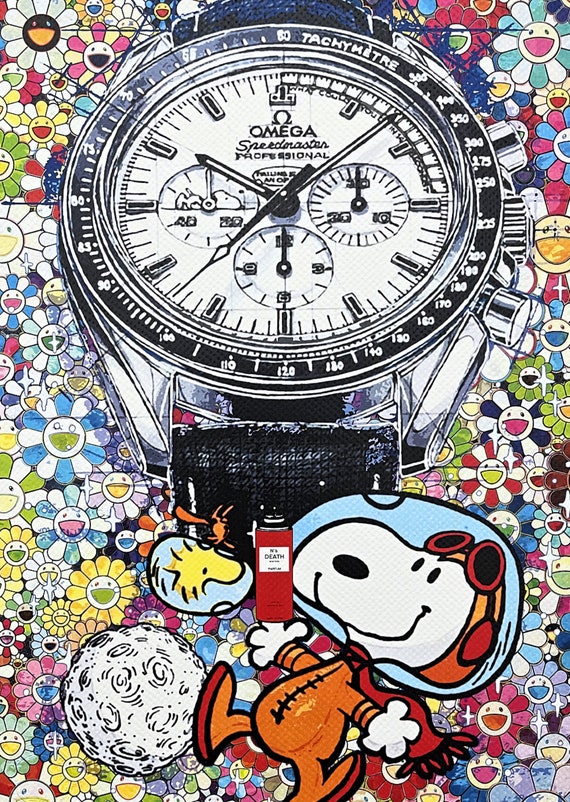 DEATH NYC DB98 世界限定 Snoopy スヌーピー パイロット DEATH NYC - Snoopy Watch - Signed, Certificate, Numbered