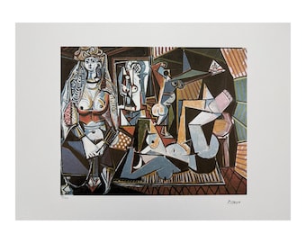 PABLO PICASSO - The Studio at la Californie - signed, certificate, limited edition 82/200, 70 x 50 cm, #pablopicasso #picasso #artwall #art