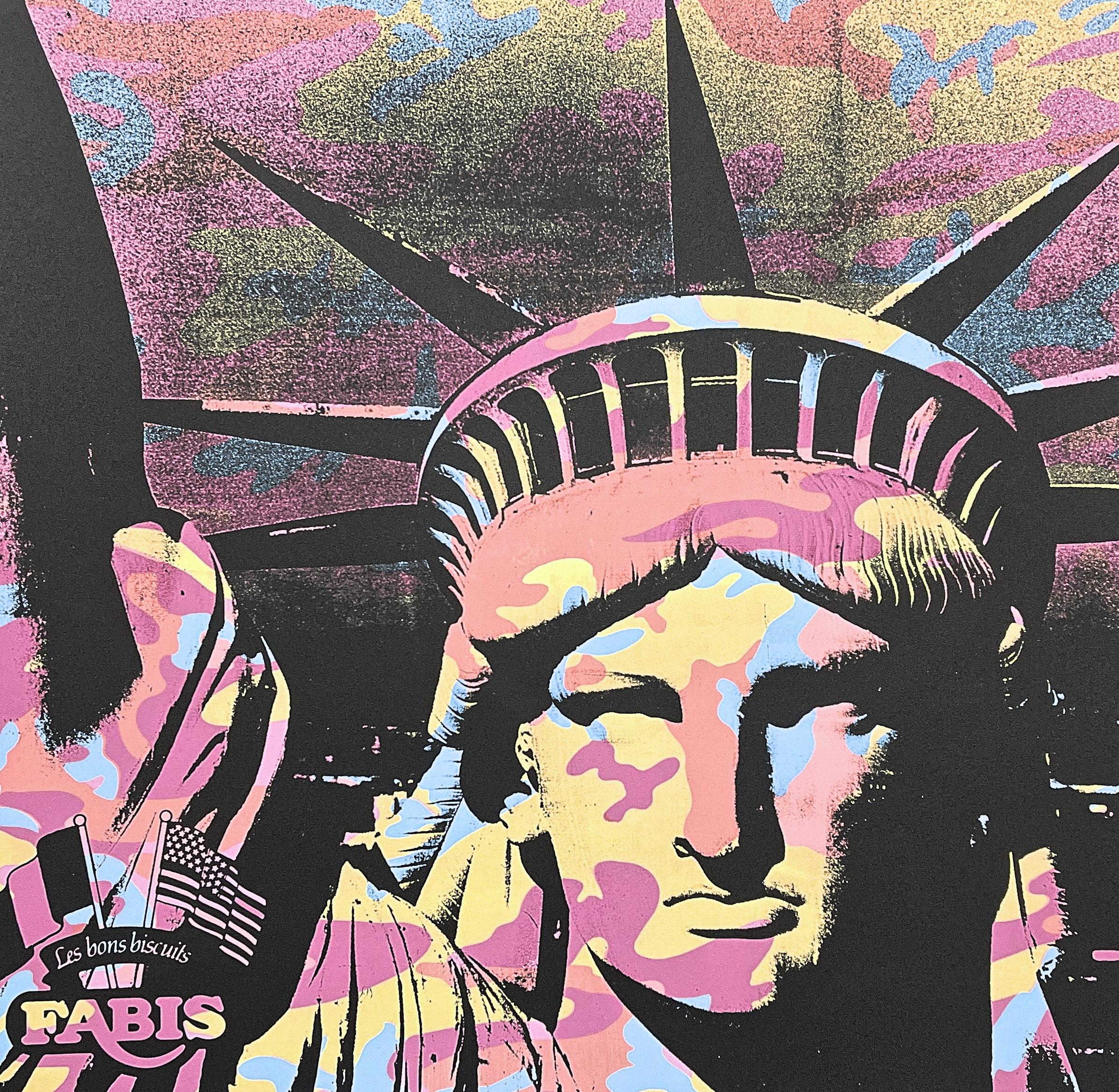 ANDY WARHOL - Statue of Liberty - Signed, Numbered Edition X/100
