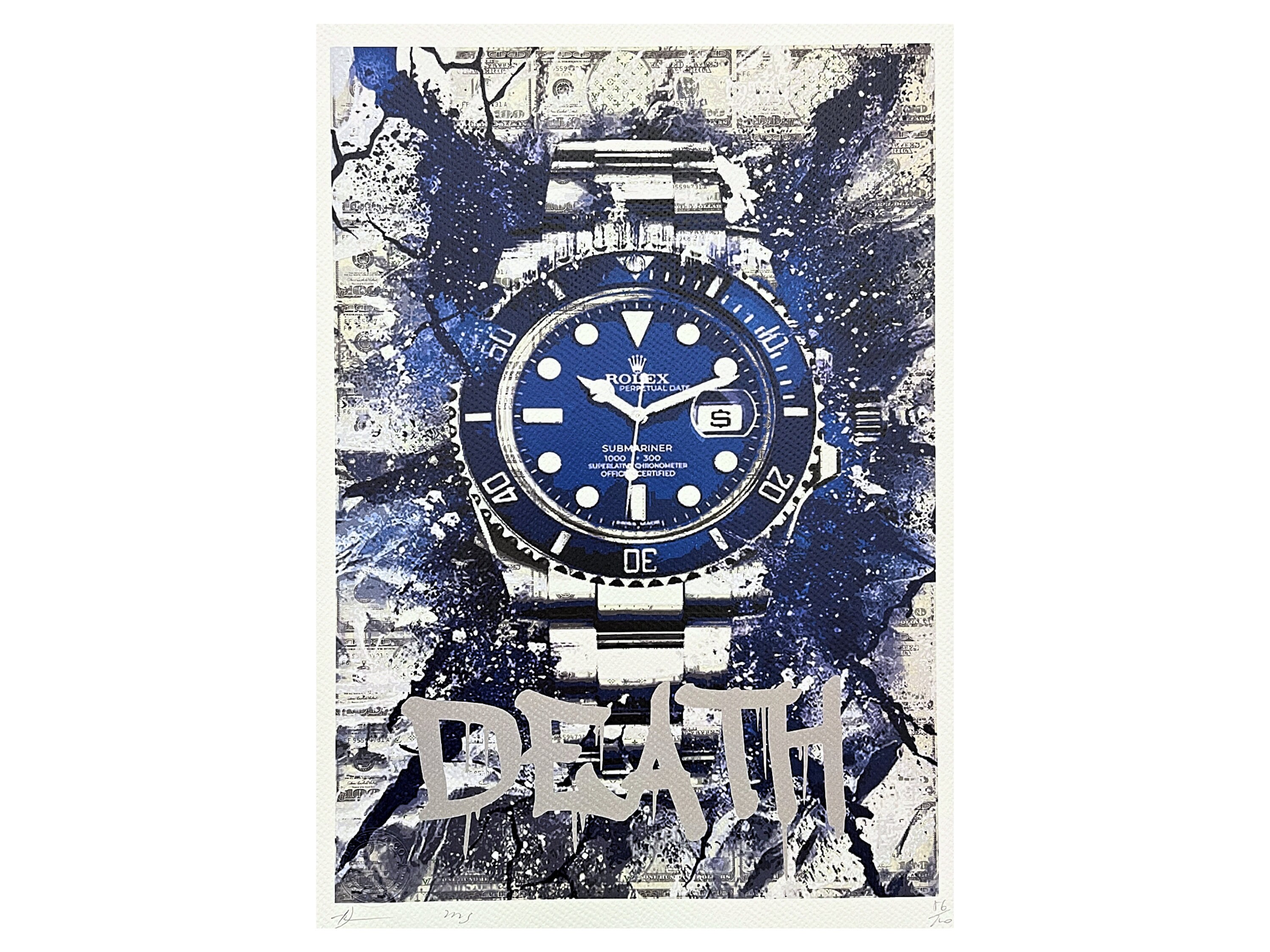 DEATH NYC - Rolex Submariner - Signed, Certificate, Numbered